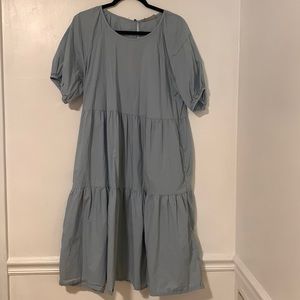 Oversized, Everlane, baby doll sun dress